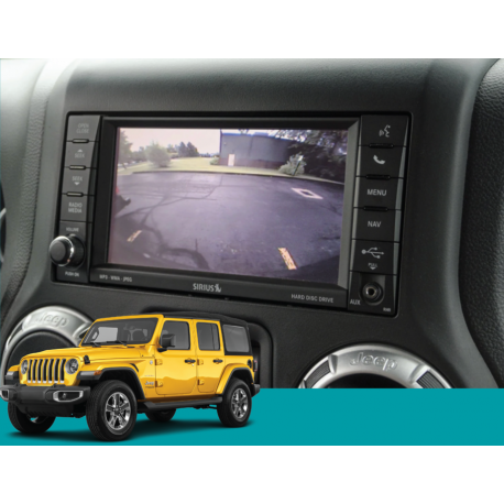 Back-up Camera Integration Kit for Jeep Wrangler