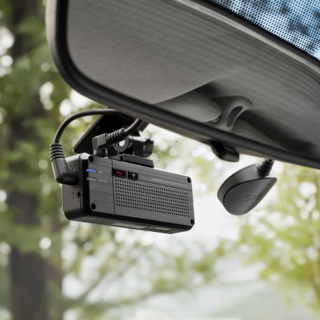Full HD Front Dash Cam with ADAS, 32GB SD Card, IR Interior Facing Camera and OBD II T-Harness.