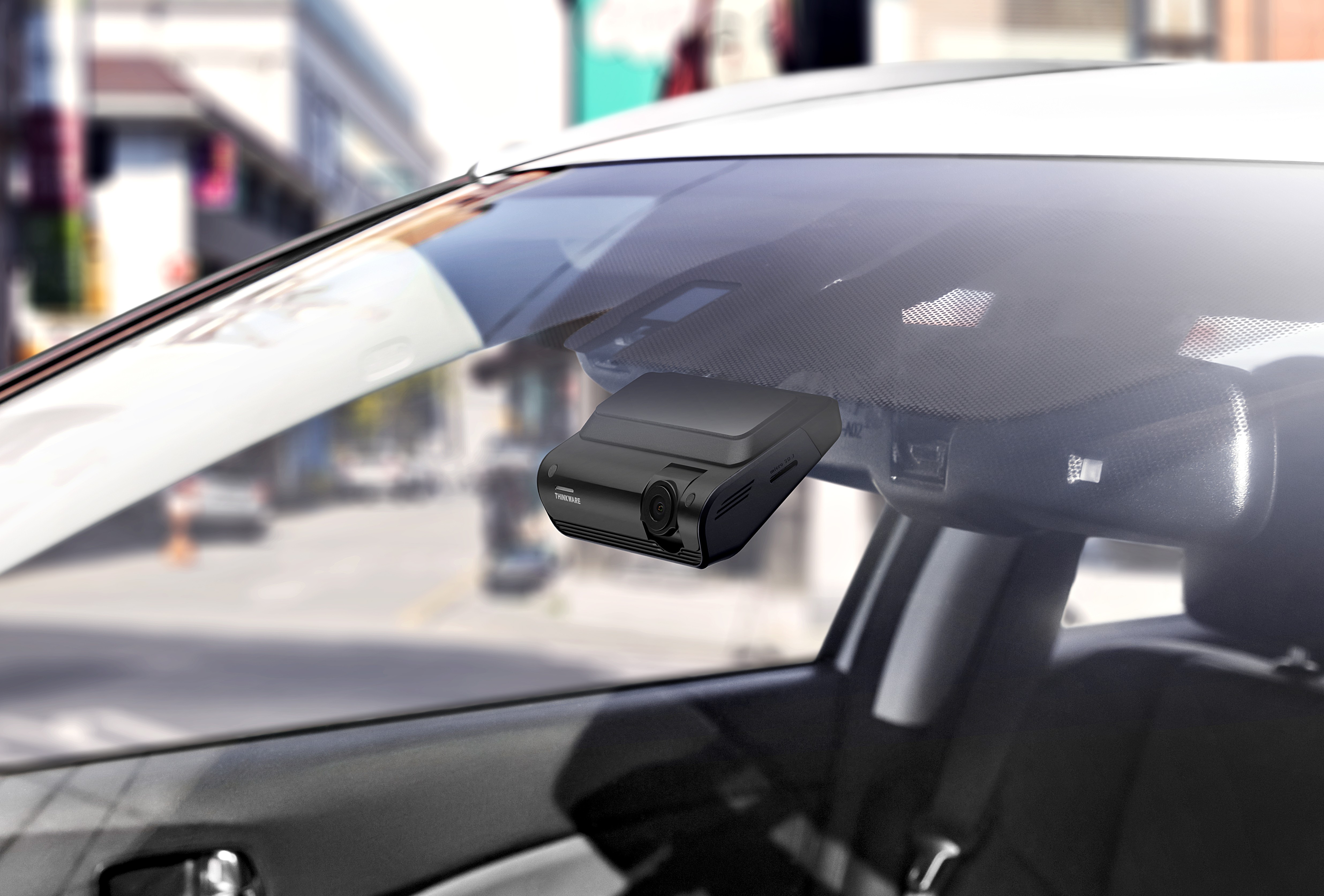 1-CHANNEL PREMIUM 2K WINDSHIELD MOUNT DASH CAMERA, WI-FI, GPS, 32