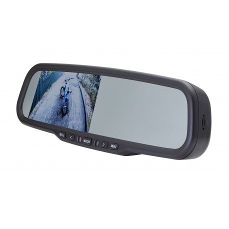 4.3” Factory Mount Mirror Monitor with Built-In DVR - DISCONTINUED
