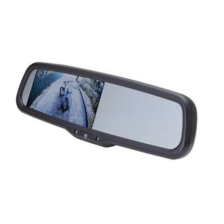 Replacement Rearview Mirror with 4.3" Monitor