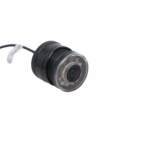 Flush Mount, 180 Degree Viewing Angle Camera with Night Vision