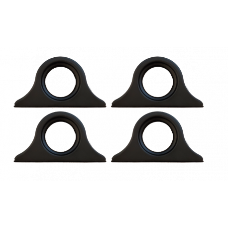 Under bumper mounting brackets for ParkAlert sensors